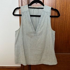 💙 Marine Layer striped sleeveless top 🤍